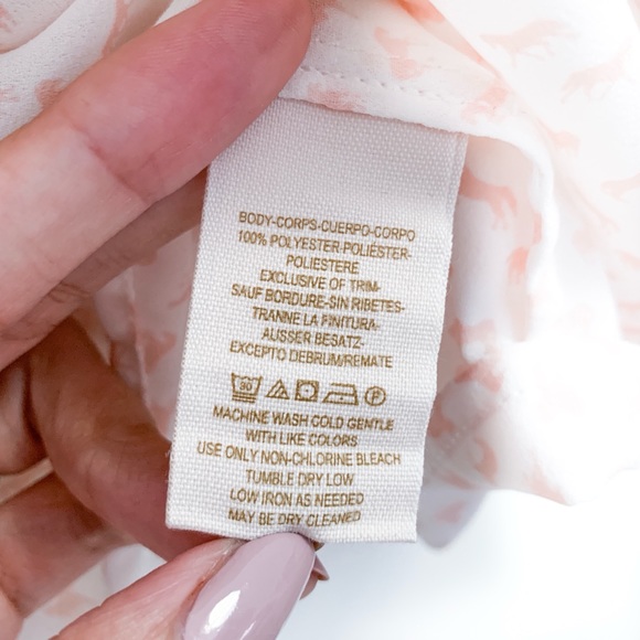 Free People Horse Print Blouse - Picture 7 of 8